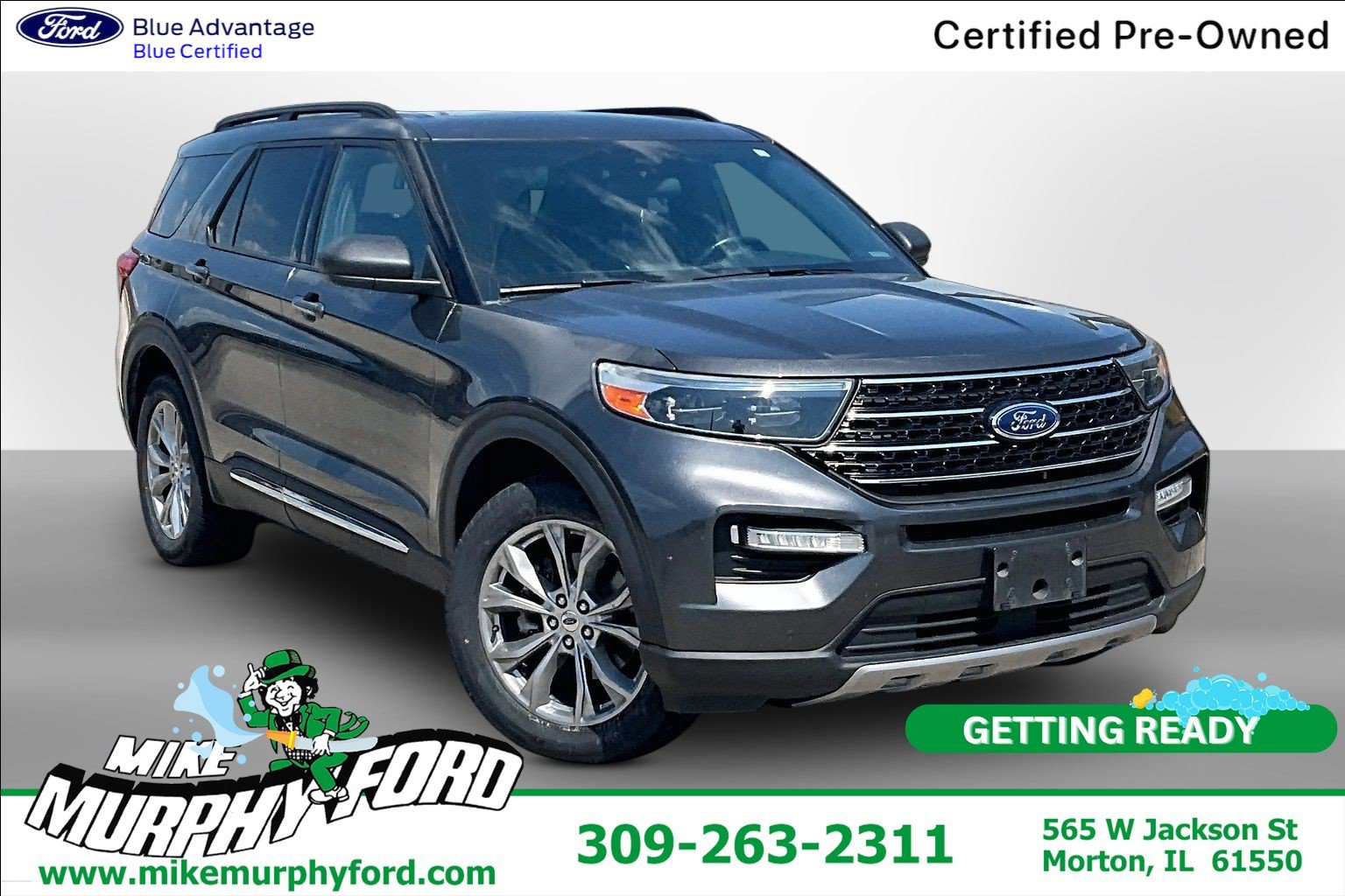 Certified 2020 Ford Explorer XLT w/ Equipment Group 202A