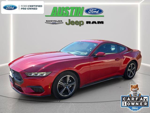 Certified 2024 Ford Mustang Coupe RWD image 1