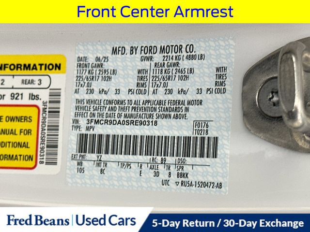 Certified 2025 Ford Bronco Sport Badlands AWD/4WD image 36