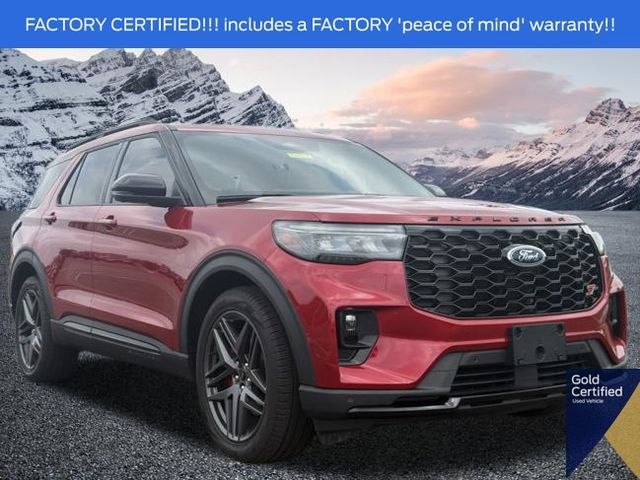 Certified 2025 Ford Explorer ST w/ Sun And Sound Package AWD/4WD image 1