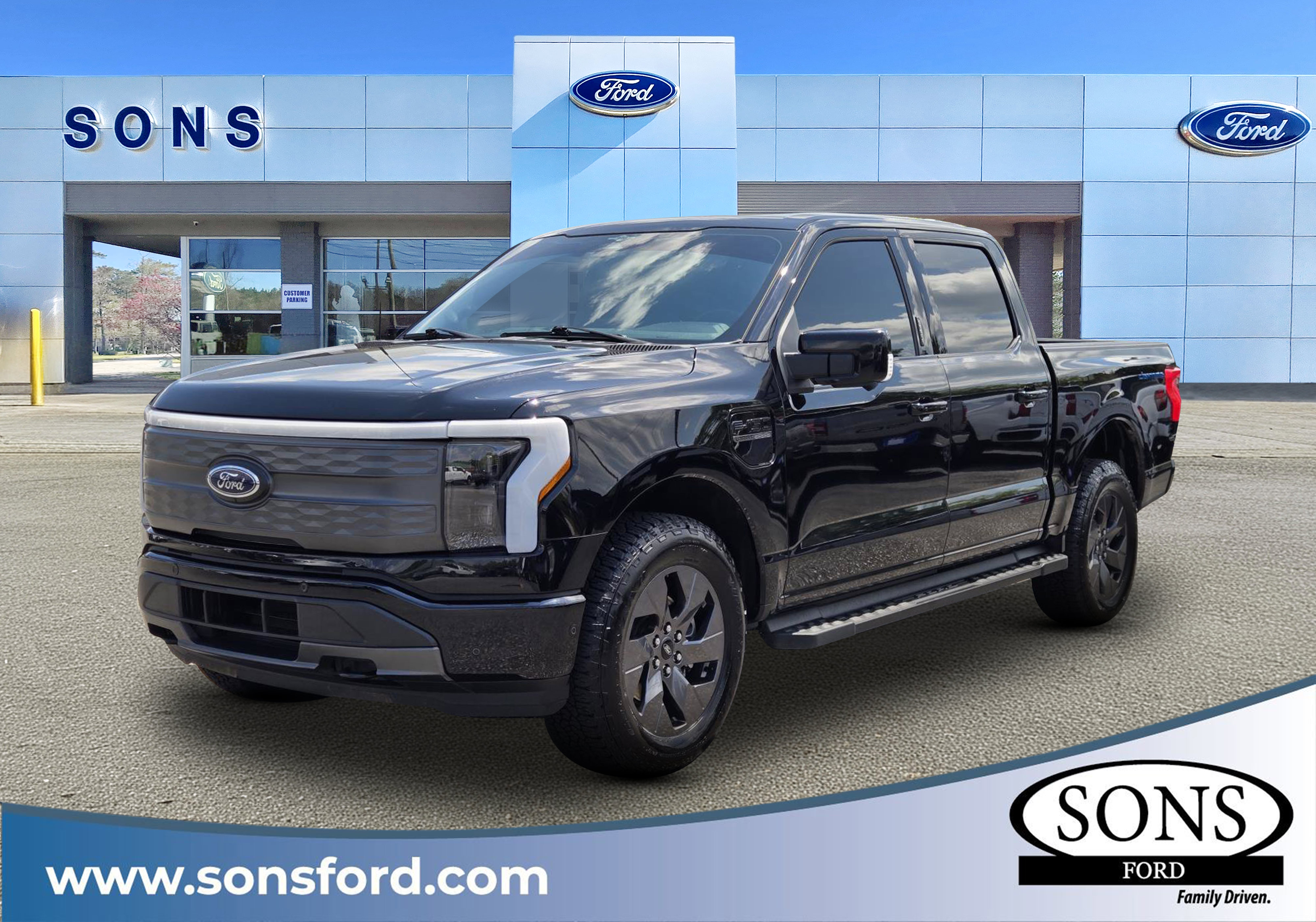 Certified 2023 Ford F150 Lightning Lariat w/ Equipment Group 511A High