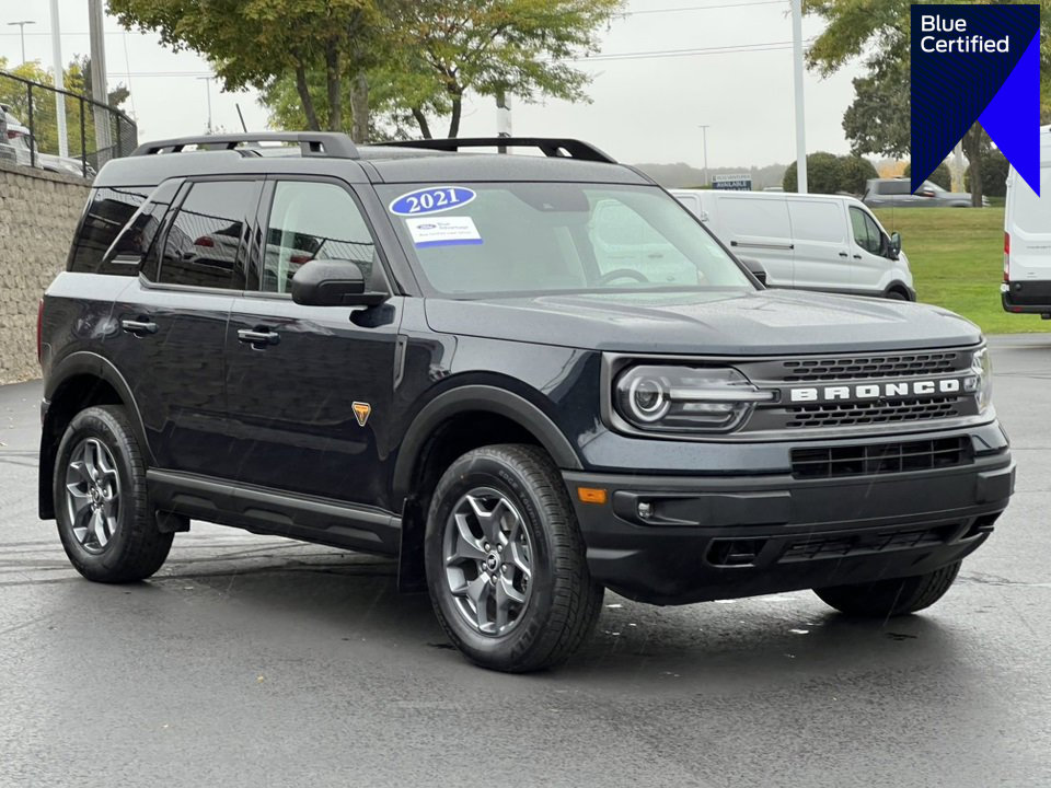 Certified 2021 Ford Bronco Sport Badlands w/ Badlands Package