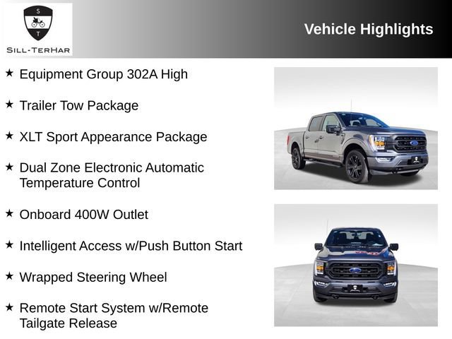 Certified 2023 Ford F150 XLT w/ Equipment Group 302A High image 10