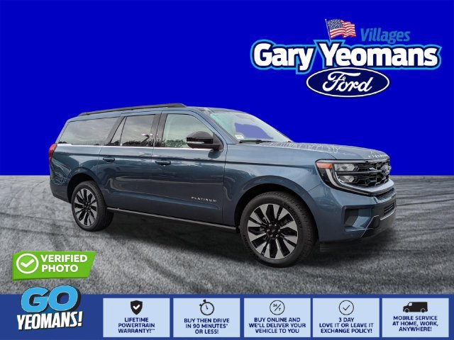 Certified 2027 Ford Expedition Max Platinum w/ Driver's Package