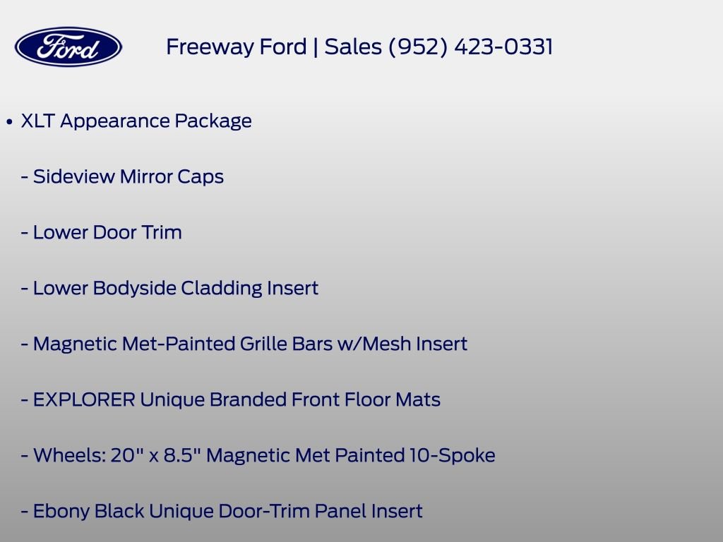 Certified 2018 Ford Explorer XLT w/ Equipment Group 202A AWD/4WD image 19