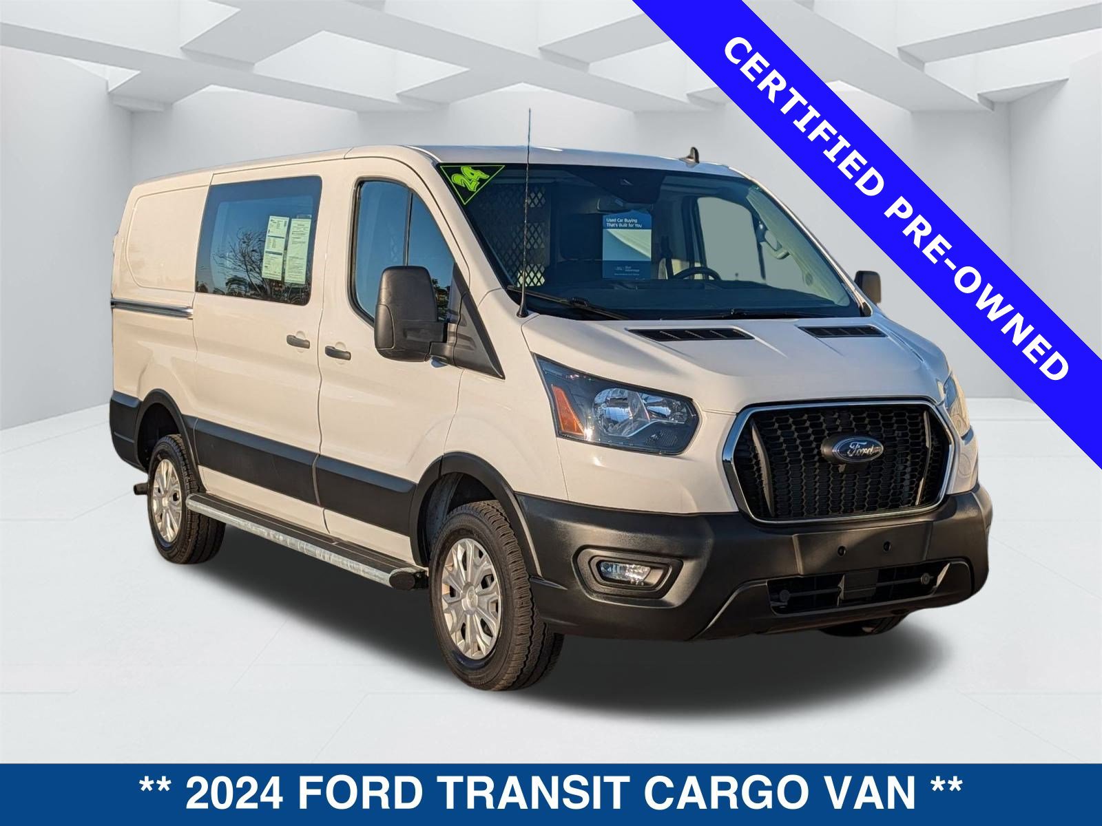 Certified 2024 Ford Transit 250 Low Roof w/ Exterior Upgrade Package RWD image 3