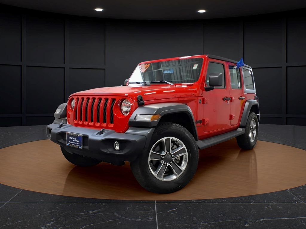 Used 2022 Jeep Wrangler Unlimited Sport AWD/4WD image 3
