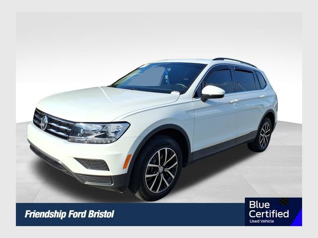 Used 2021 Volkswagen Tiguan SE w/ Panoramic Sunroof Package FWD image 1