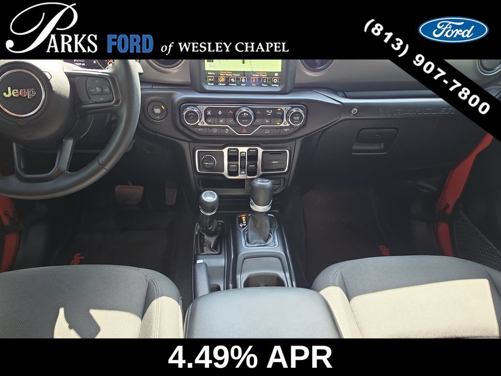 Used 2023 Jeep Wrangler Unlimited Sport w/ Sun And Sound Package AWD/4WD image 12