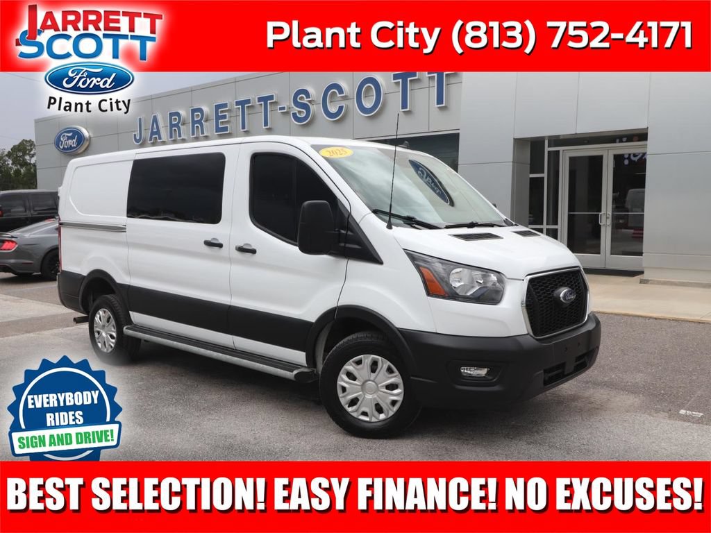 Certified 2025 Ford Transit 250 Low Roof w/ Exterior Upgrade Package RWD image 1