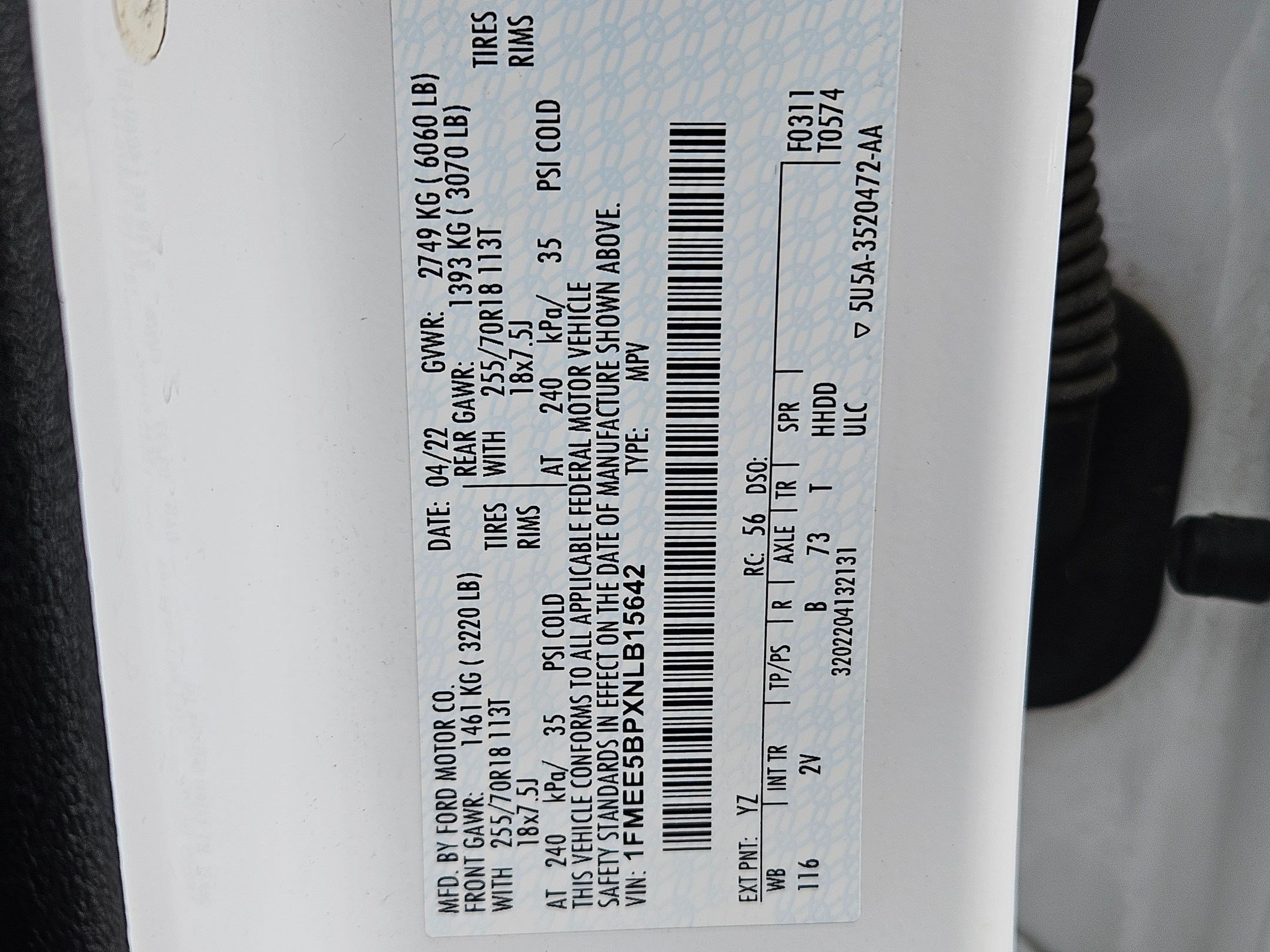 Certified 2022 Ford Bronco Outer Banks AWD/4WD image 36