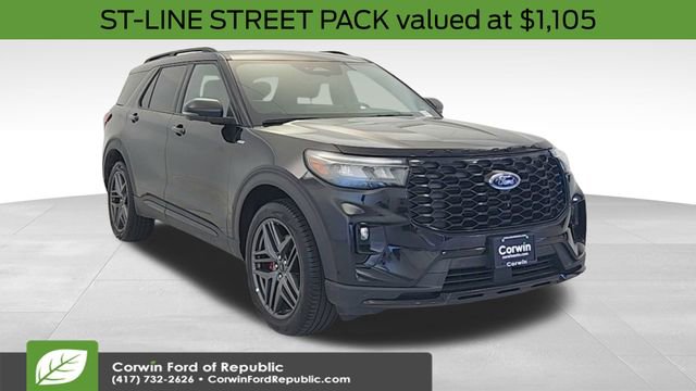 Certified 2025 Ford Explorer ST-Line w/ ST-Line Street Pack