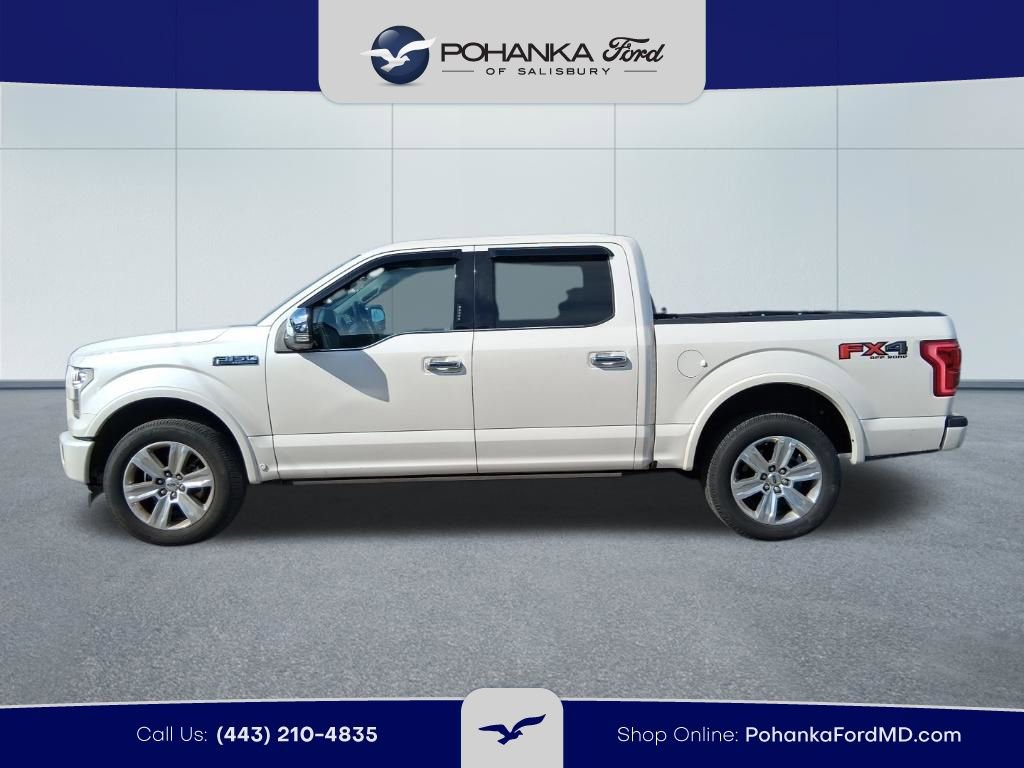 Certified 2017 Ford F150 Platinum w/ Equipment Group 701A Luxury AWD/4WD image 8