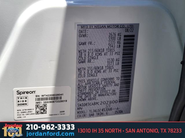 Used 2023 Nissan Pathfinder SL FWD image 34
