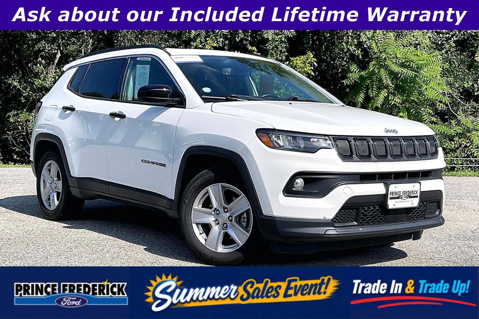 Used 2022 Jeep Compass Latitude w/ Sun and Sound Group FWD image 1