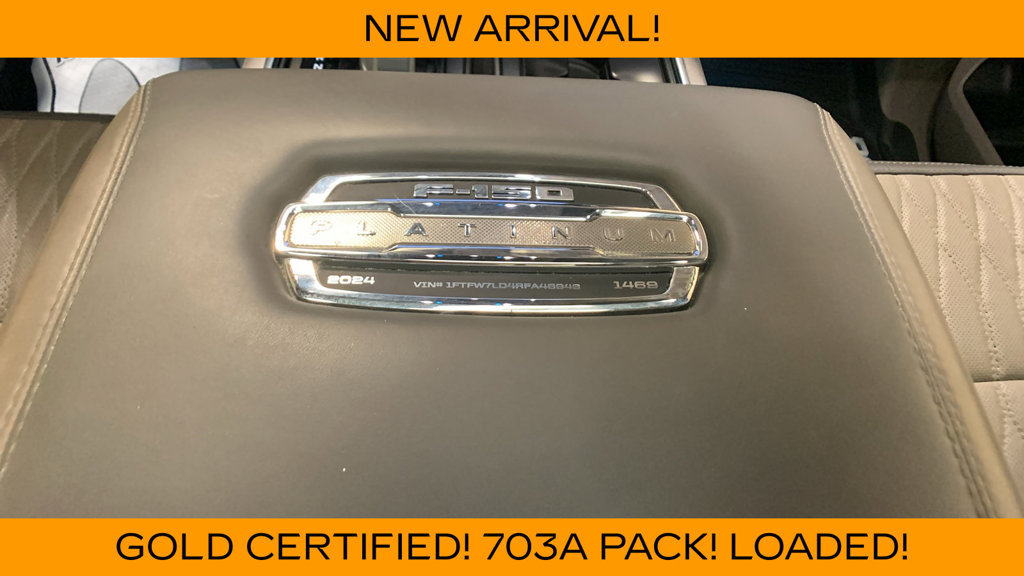 Certified 2024 Ford F150 Platinum w/ Equipment Group 703A Plus AWD/4WD image 29