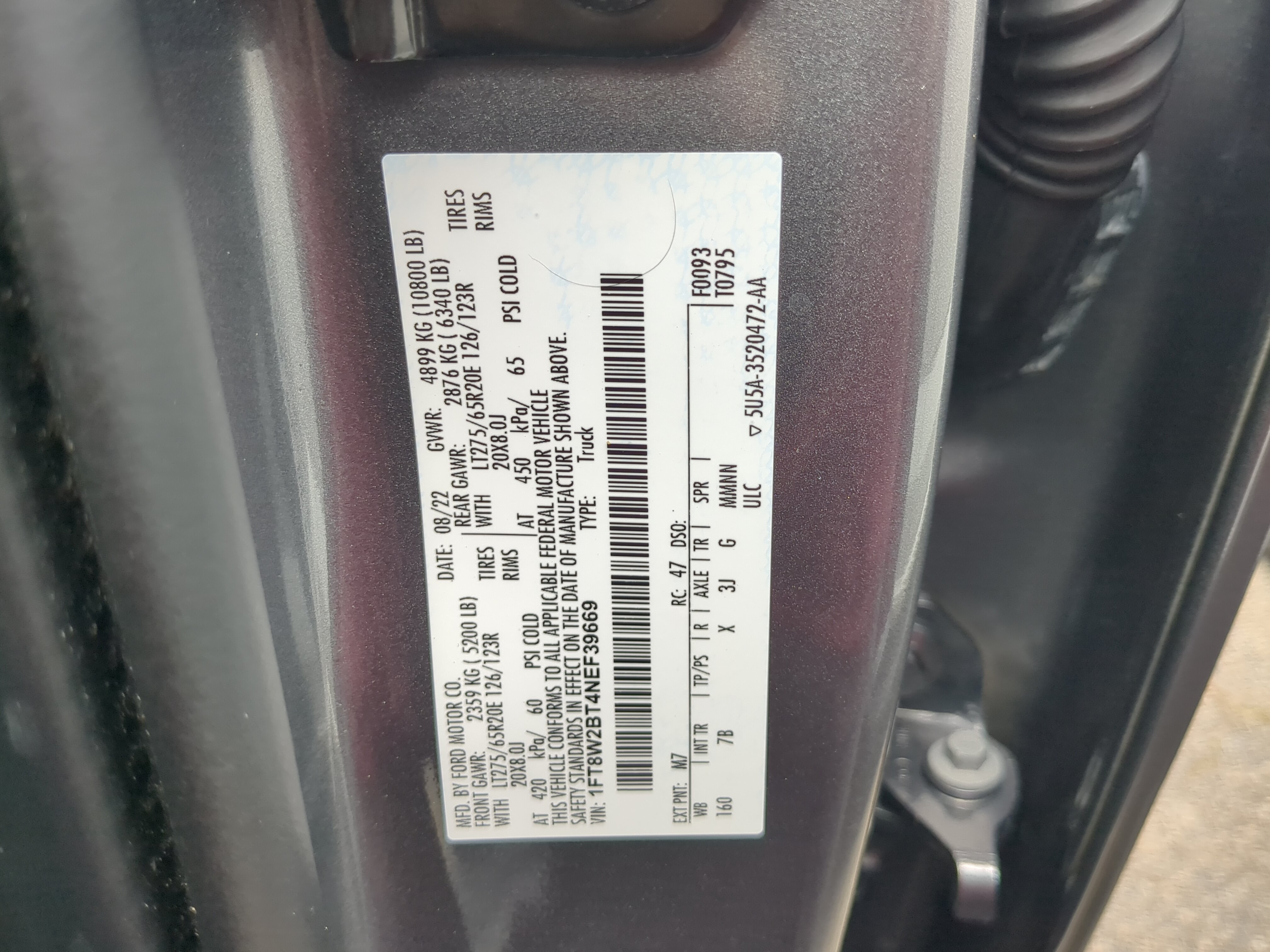 Certified 2022 Ford F250 Platinum AWD/4WD image 29
