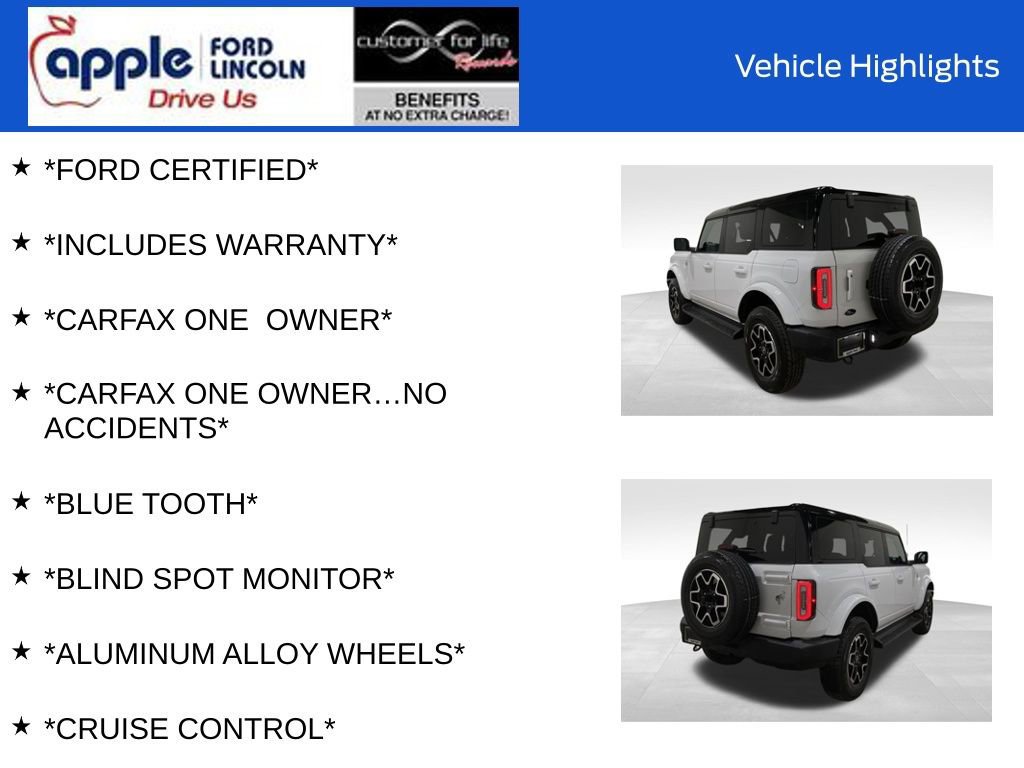 Certified 2025 Ford Bronco Outer Banks image 10