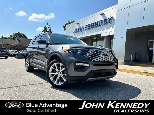 Certified 2021 Ford Explorer Platinum w/ Equipment Group 601A AWD/4WD image 1
