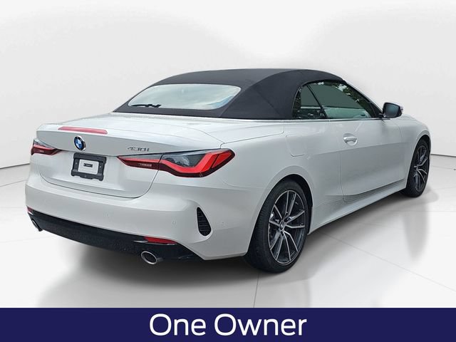 Used 2025 BMW 430i Convertible w/ Premium Package RWD image 4