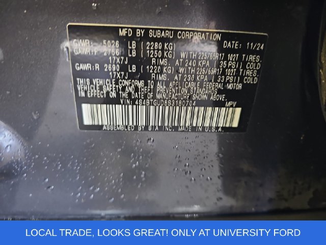 Used 2025 Subaru Outback Wilderness AWD/4WD image 34