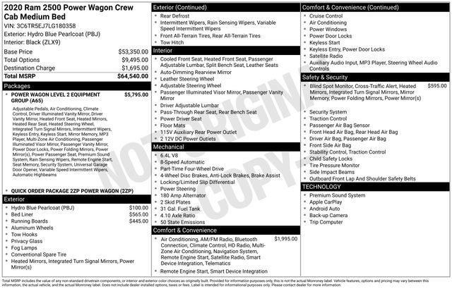 Used 2020 RAM 2500 Power Wagon image 40