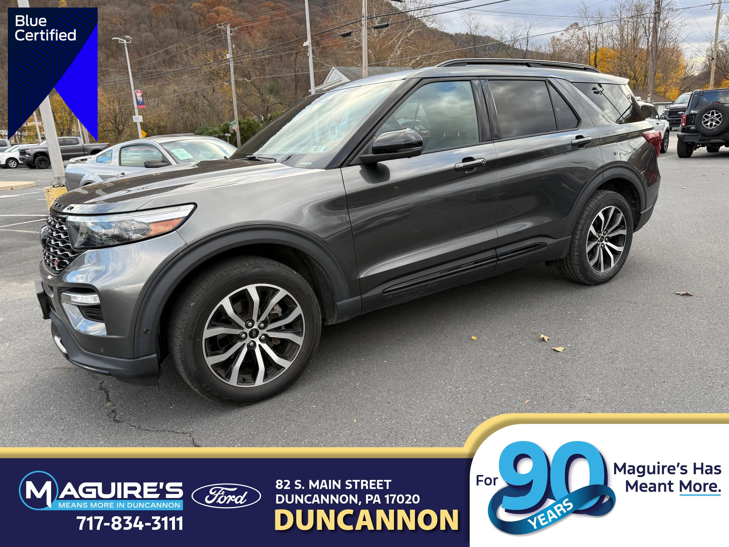 Certified 2020 Ford Explorer ST w/ Premium Technology Package