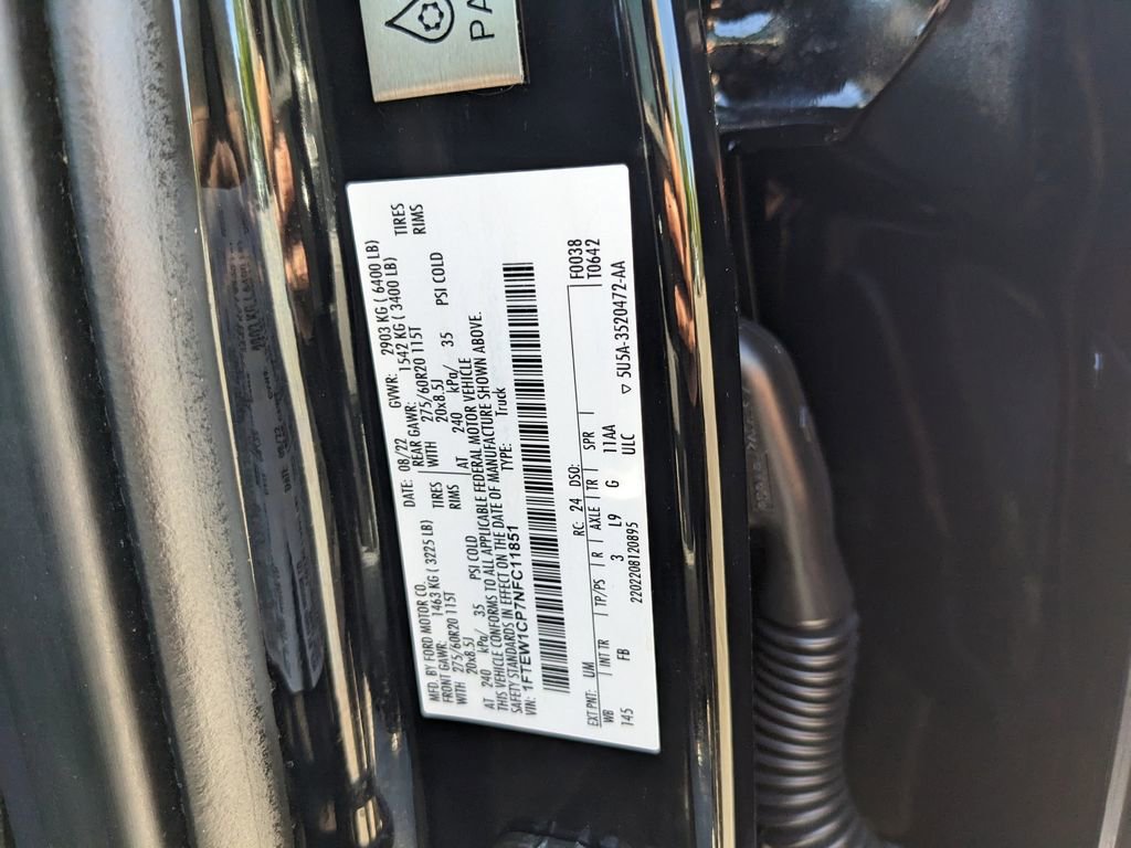 Certified 2022 Ford F150 XLT w/ Equipment Group 302A High image 11