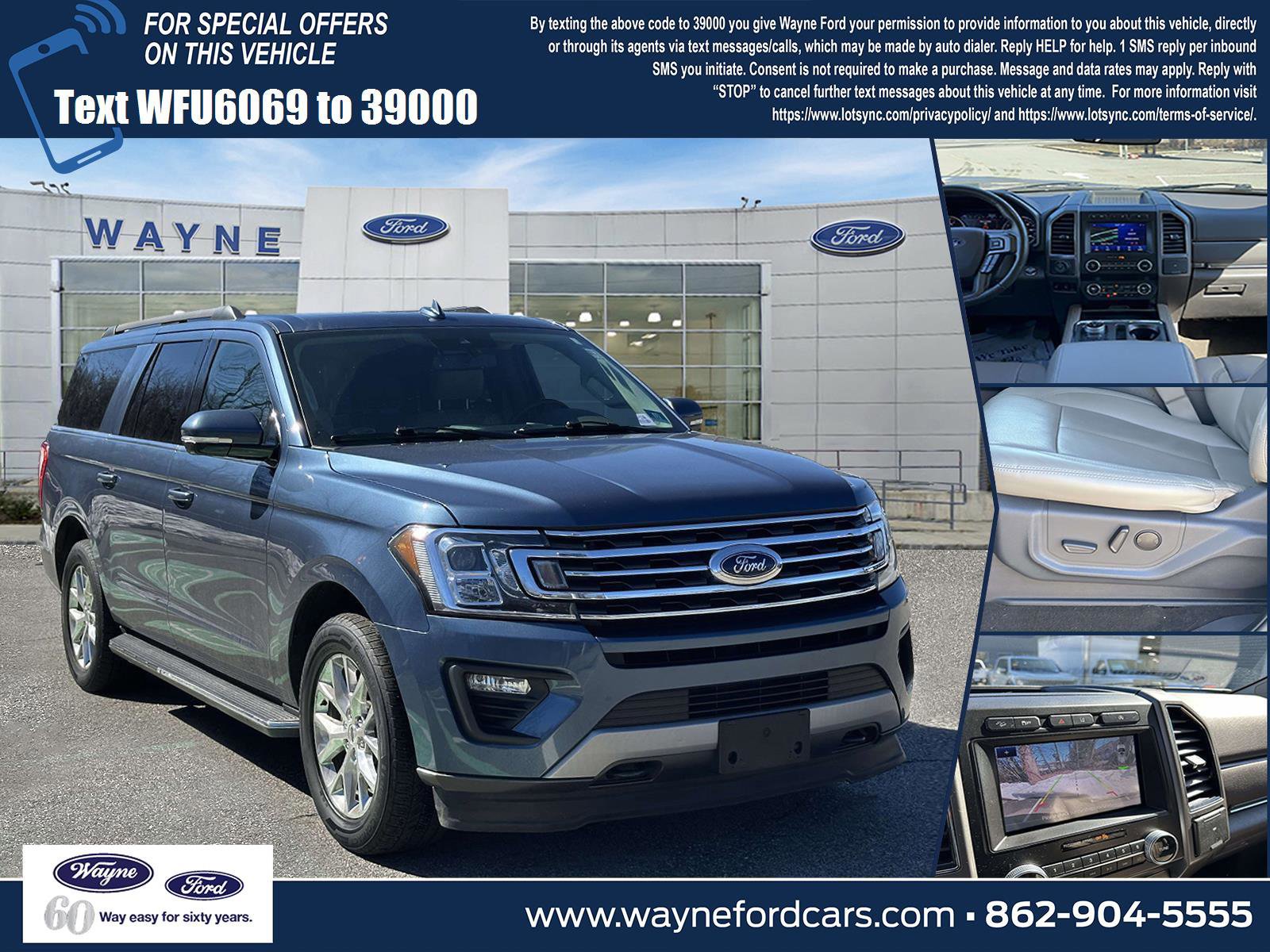 Certified 2020 Ford Expedition Max XLT w/ Equipment Group 202A image 5