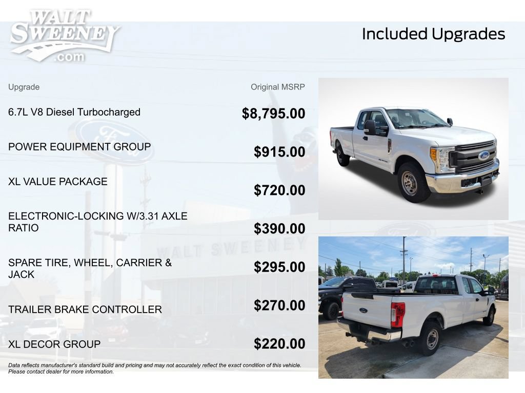Certified 2017 Ford F350 XL w/ Power Equipment Group RWD image 5