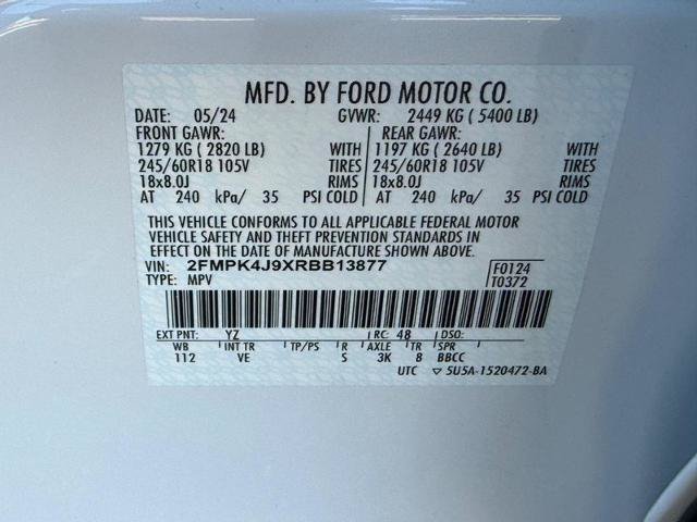 Certified 2024 Ford Edge SEL w/ Convenience Package AWD/4WD image 21