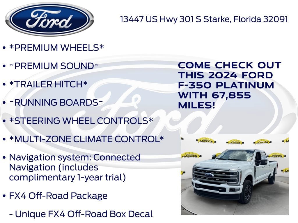 Certified 2024 Ford F350 Platinum AWD/4WD image 17