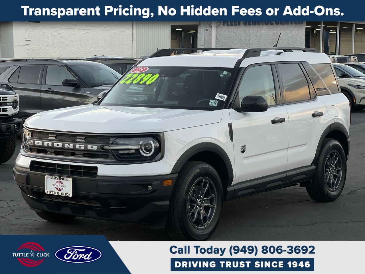 Certified 2023 Ford Bronco Sport Big Bend w/ Convenience Package AWD/4WD image 12
