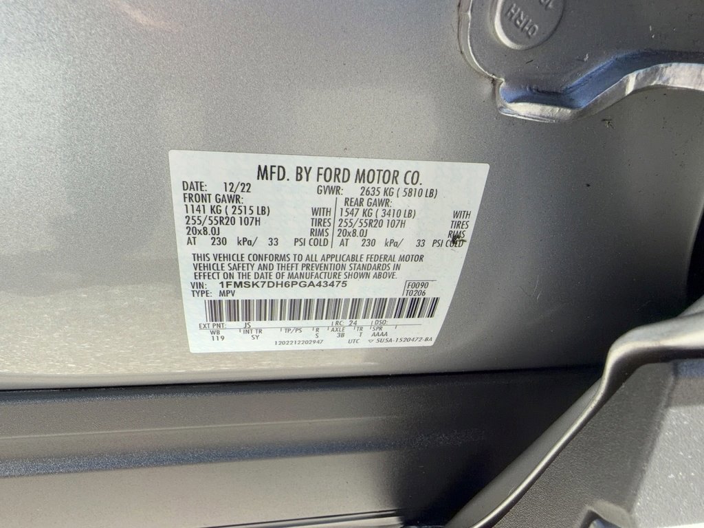 Certified 2023 Ford Explorer XLT w/ Equipment Group 202A image 36