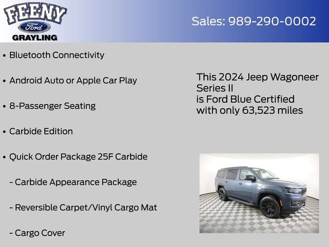 Used 2024 Jeep Wagoneer Series II AWD/4WD image 9