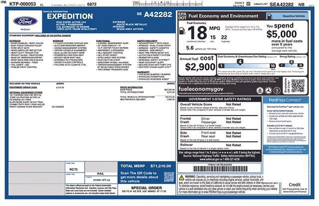 Certified 2025 Ford Expedition Active AWD/4WD image 12