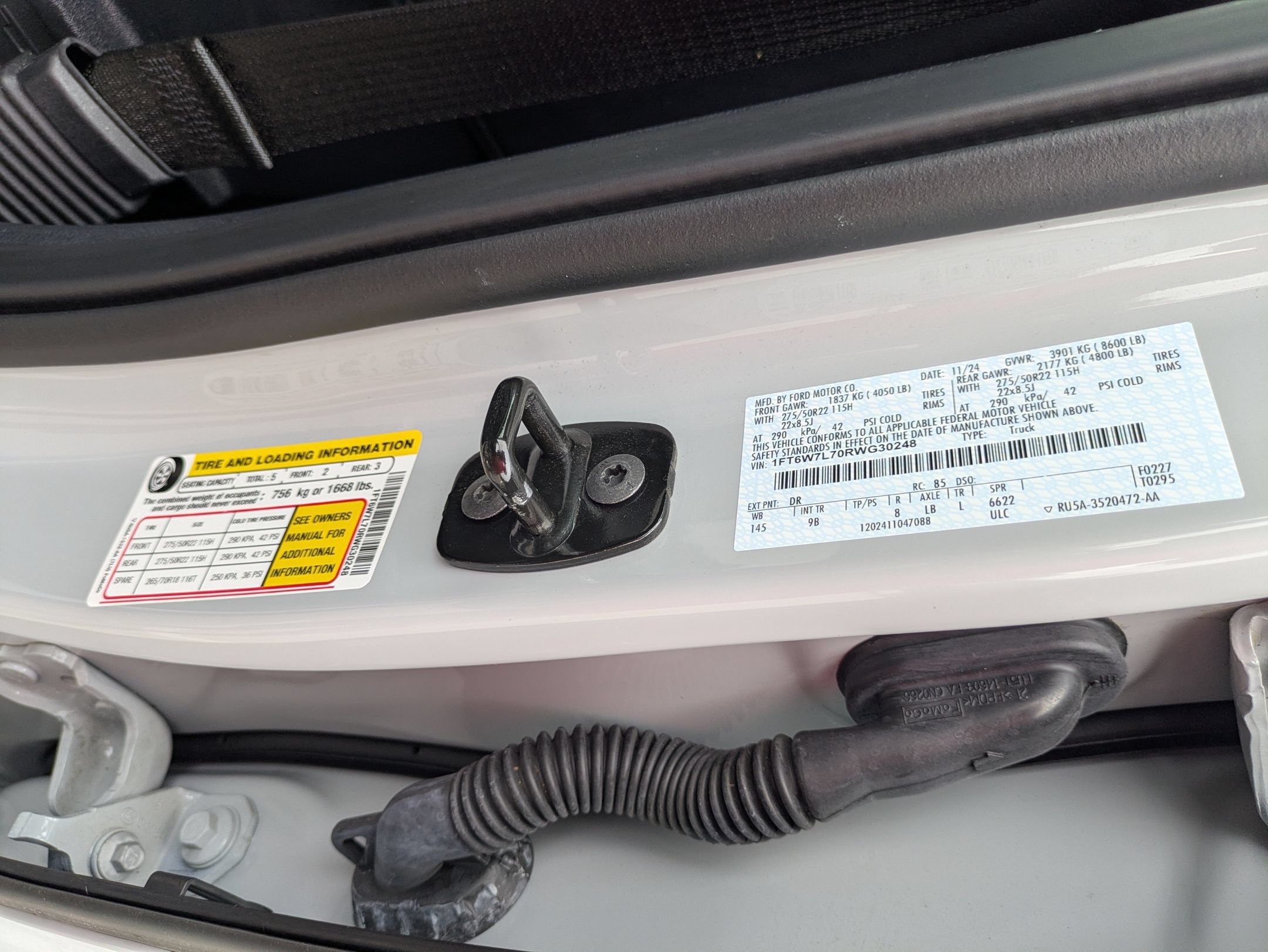 Certified 2024 Ford F150 Lightning Platinum AWD/4WD image 47