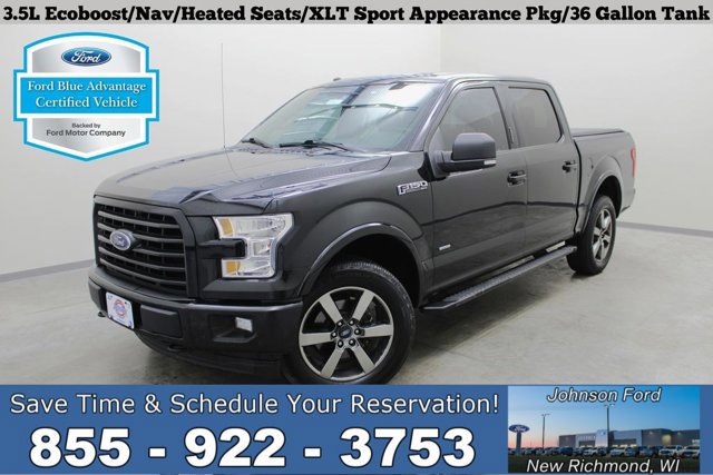 Certified 2017 Ford F150 XLT w/ Equipment Group 302A Luxury AWD/4WD image 1