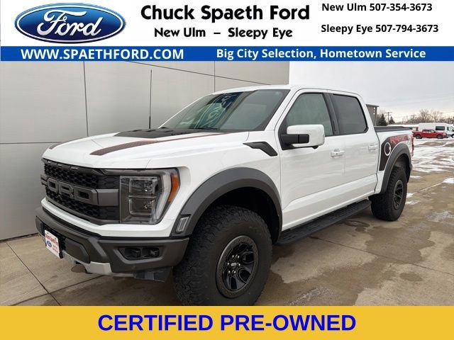 Certified 2022 Ford F150 Raptor w/ Equipment Group 801A High