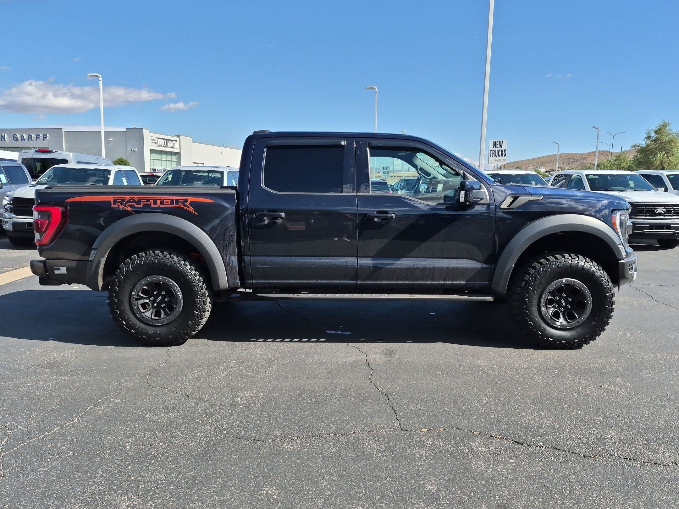 Certified 2023 Ford F150 Raptor w/ Blue Interior Package AWD/4WD image 3