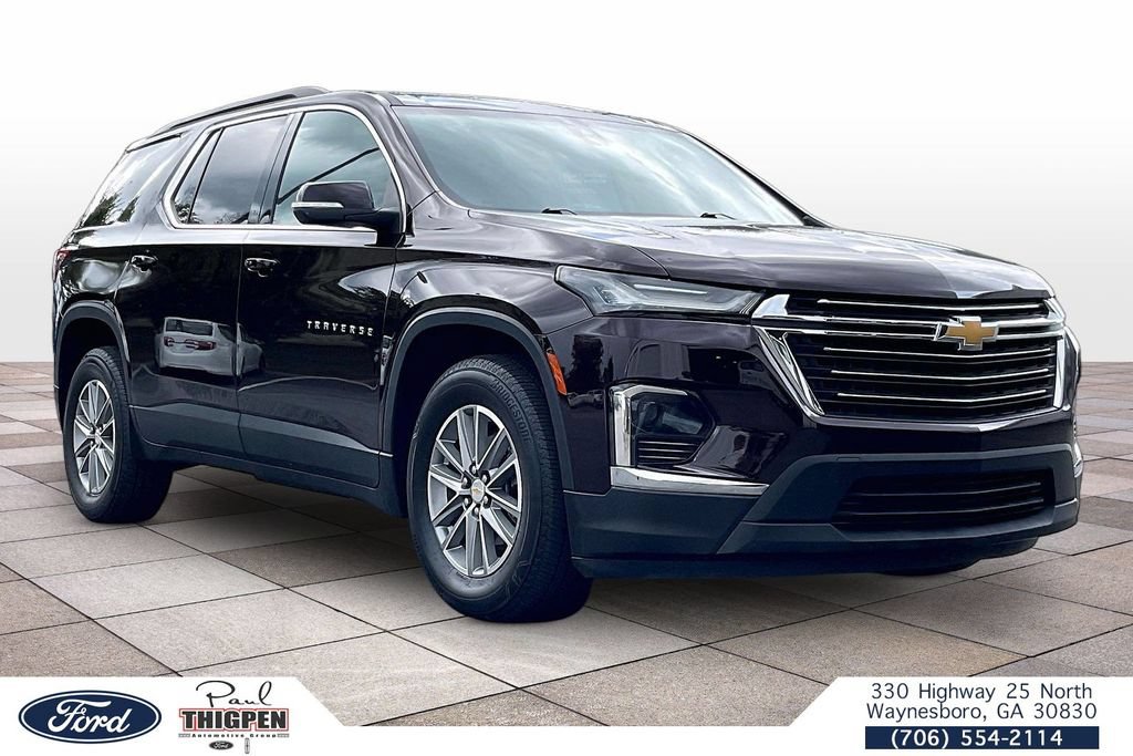 Used 2022 Chevrolet Traverse LT w/ LPO, Cargo Package