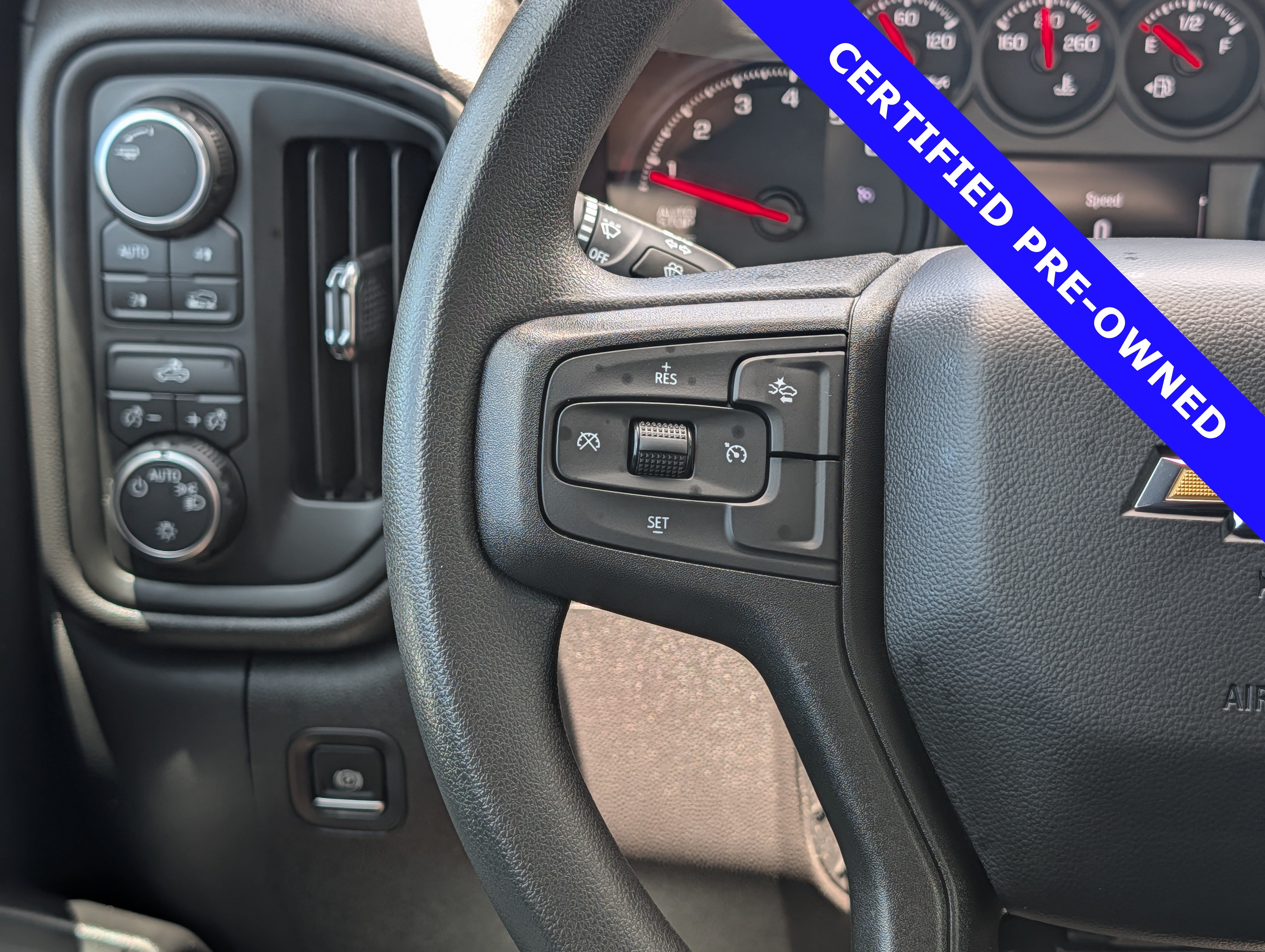 Used 2024 Chevrolet Silverado 1500 Custom w/ Turbomax Blackout Package AWD/4WD image 25