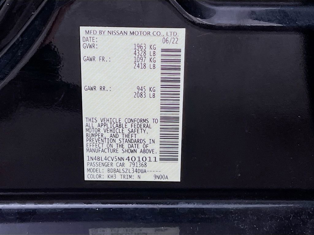 Used 2022 Nissan Altima 2.5 SR image 33