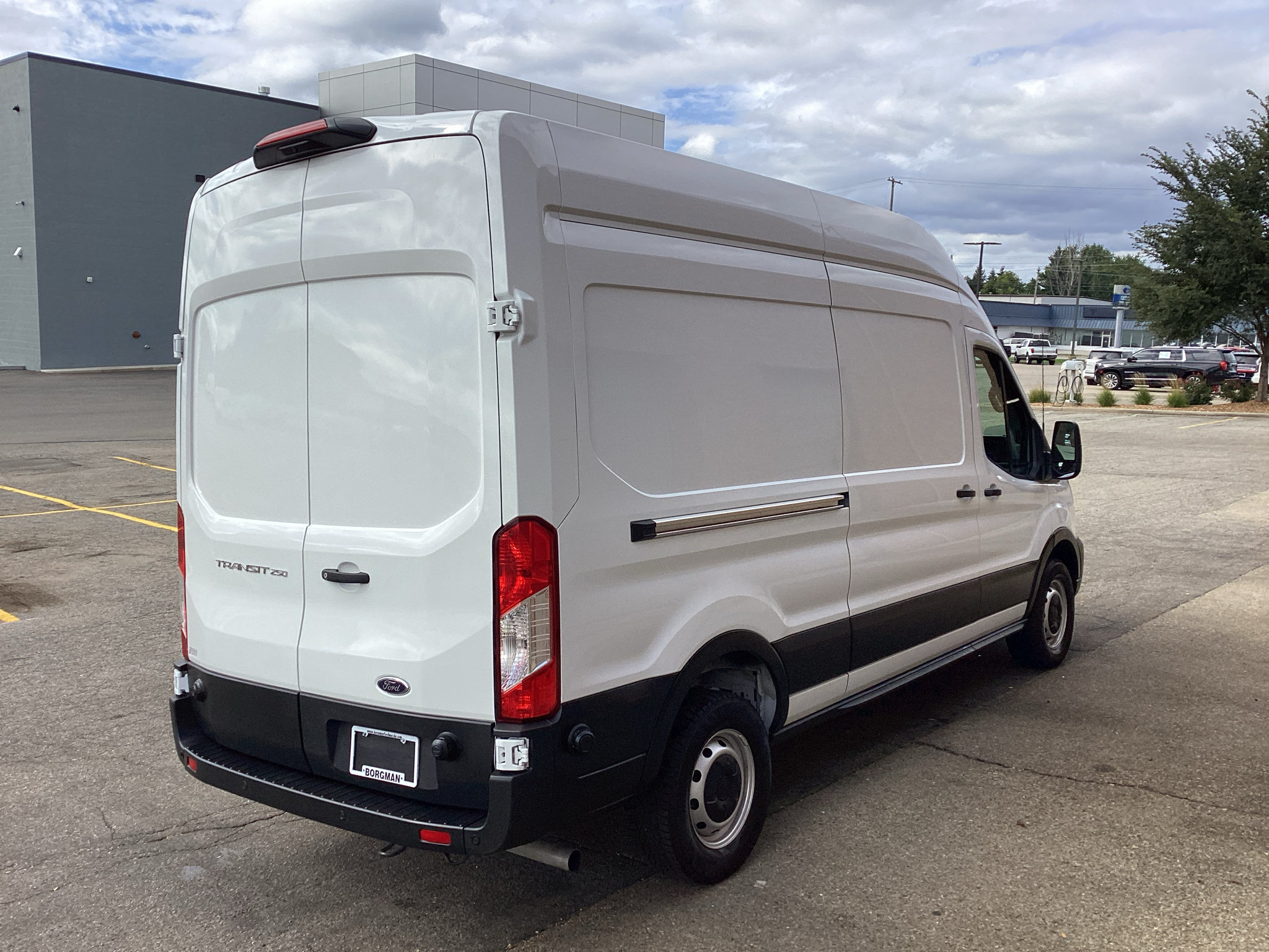 Certified 2025 Ford Transit 250 148 High Roof w/ Load Area Protection Package RWD image 2