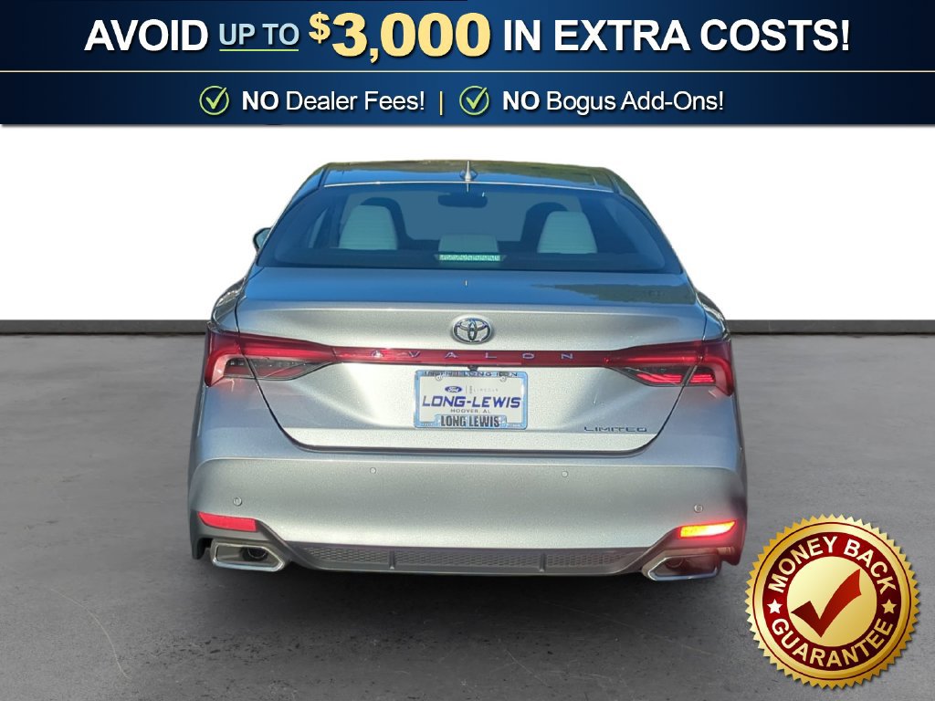 Used 2019 Toyota Avalon Limited w/ Advanced Safety Package FWD image 5