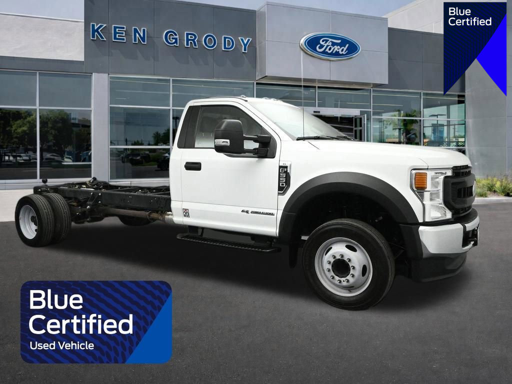 Certified 2020 Ford F550 2WD Regular Cab Super Duty image 1