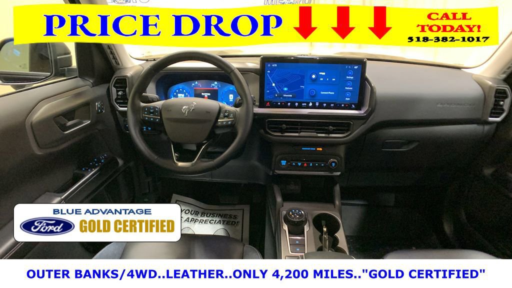 Certified 2025 Ford Bronco Sport Outer Banks w/ Outer Banks Tech Package+ image 26