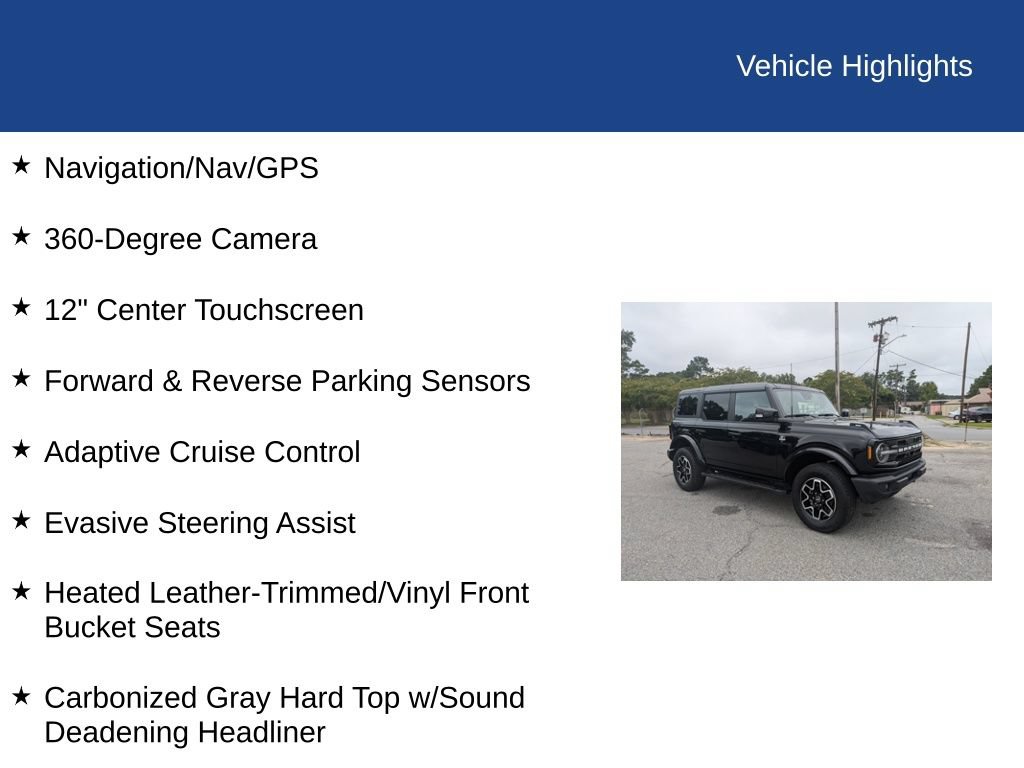 Certified 2023 Ford Bronco Outer Banks AWD/4WD image 29