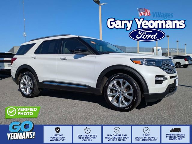 Certified 2021 Ford Explorer Platinum w/ Equipment Group 601A