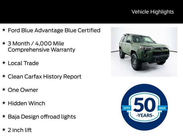 Used 2022 Toyota 4Runner TRD Off-Road Premium AWD/4WD image 6